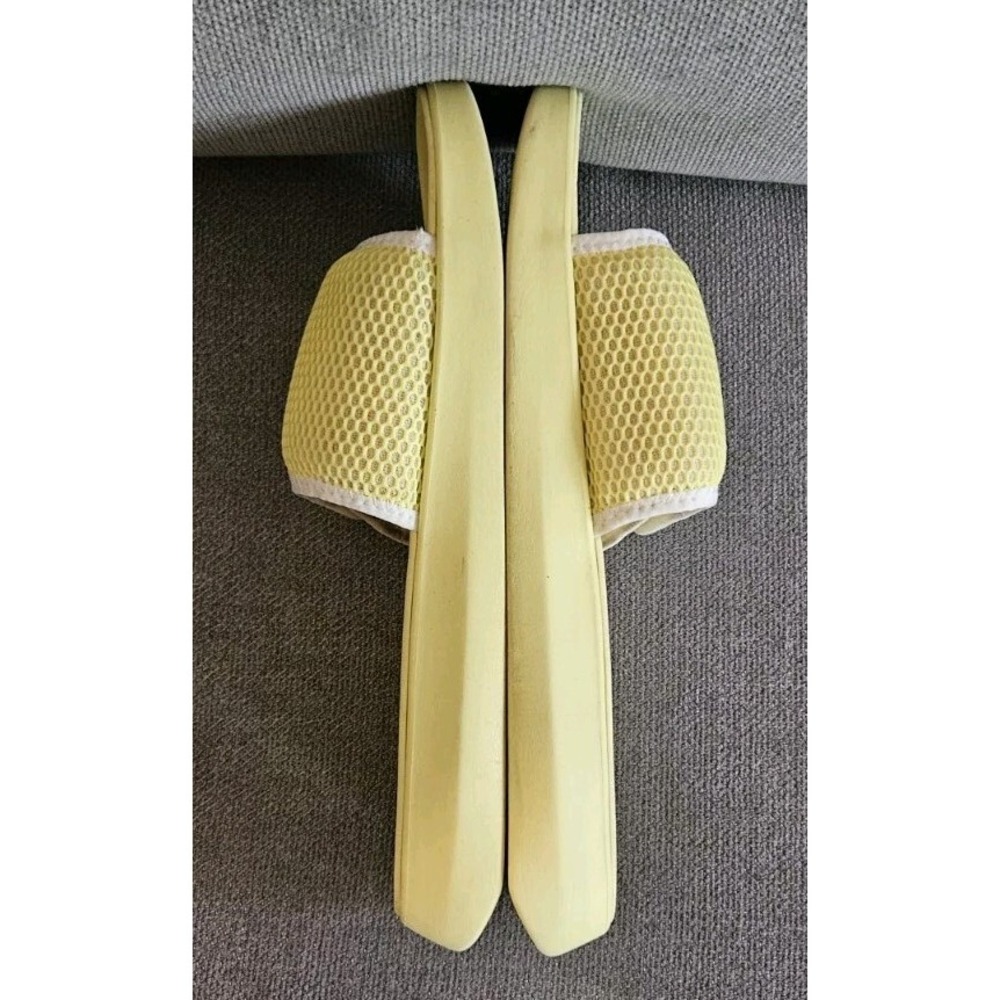 Ugg LA Light Sandals Womens Size 11 Yellow Slides Comfort No Size Tag - Picture 7 of 11